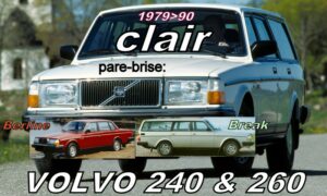 VOLVO 240 / 260 pare-brise clair - 1979/90