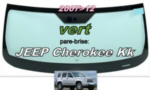 JEEP CHEROKEE KK pare-brise teinté vert - 2007/12