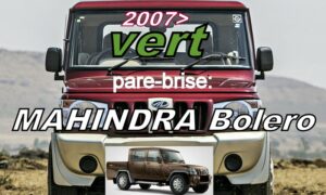 MAHINDRA BOLERO pare-brise teinté vert - 2007/