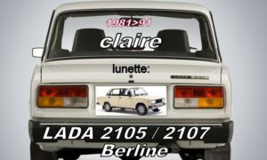 LADA 2105/2107 BREAK lunette claire - 1981/91