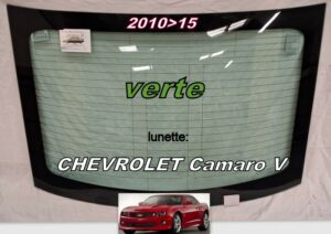 CHEVROLET CAMARO 5 COUPE lunette teintée verte - 2010/15