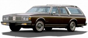 OLDSMOBILE CUSTOM CRUISER 1987 90