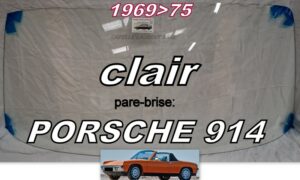 Pare-brise clair PORSCHE 914 - 1969/75