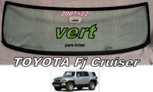 TOYOTA FJ CRUISER pare-brise teinté vert - 2007/22