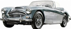 AUSTIN HEALEY MK2 MK3 1962 68