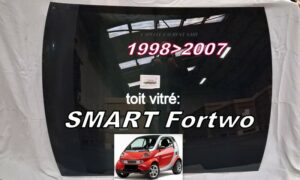SMART FORTWO toit vitré teinté noire - 1998/2007