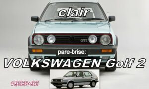 VOLKSWAGEN GOLF 2 pare-brise clair - 1983/92